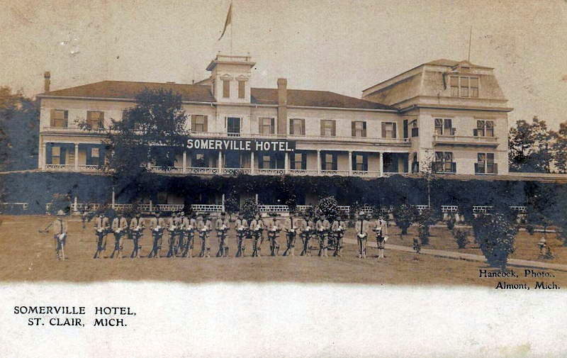 Somerville Hotel - 1910 Postcard (newer photo)